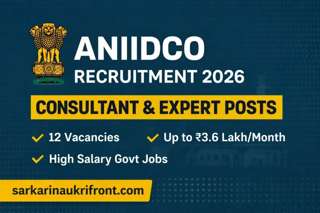 ANIIDCO Recruitment 2026