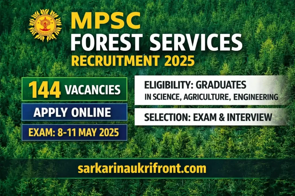 MPSC Forest Services Exam 2025