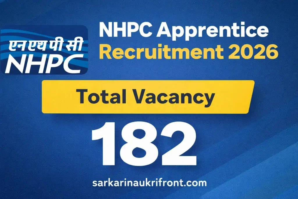 NHPC Apprentice Recruitment 2026