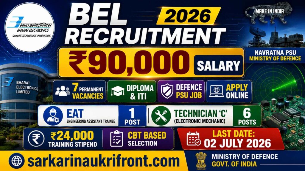 BEL Panchkula Recruitment 2026